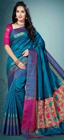 Picture of u ethnic designer party saree partywear indian traditi,