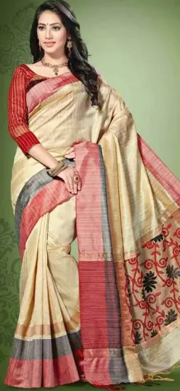 Picture of u partywear sari designer traditional bollywood saree ,