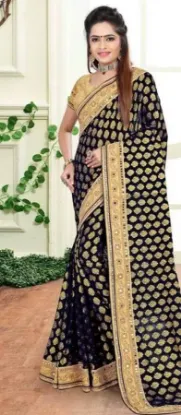 Picture of u sari festival traditional saree partywear designer e,