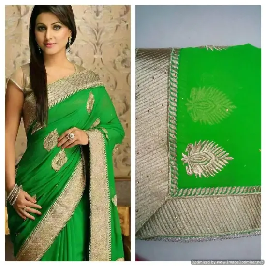 Picture of u traditional designer indian women sari party partywea