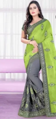 Picture of u traditional saree partywear designer pakistani bolly,