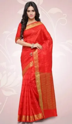 Picture of uppada soft silk saree grand pallu full jari work modes