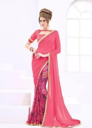 Picture of wedding bollywood partywear designer sari festive gorge