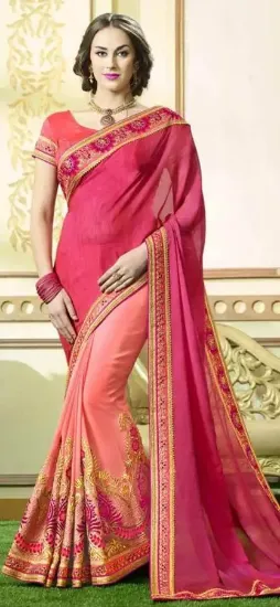 Picture of wedding bollywood stylish sari designer pakistani indi,