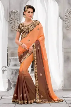 Picture of wedding designer saree bollywood heavy indian pakistani