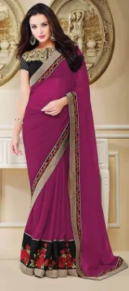 Picture of wedding ethnic beautiful designer party wear heavy sil,