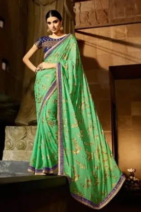 Picture of wedding reception attractive sari designer bollywood in