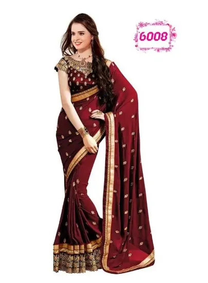 Picture of wedding saree ethnic designer partywear sari bollywood,