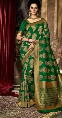 Picture of wedding saree indian bollywood traditional designer he,