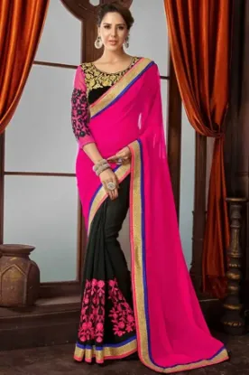 Picture of wedding traditional saree women designer partywear sari