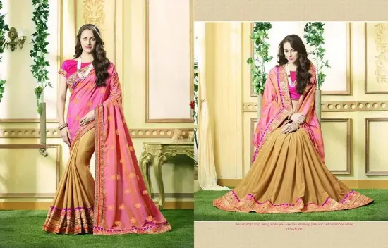 Picture of women party wear saree bridal bollywood sari designer ,