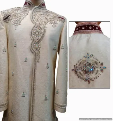 Picture of indian bollywood wedding ethnic wear traditional sherwa