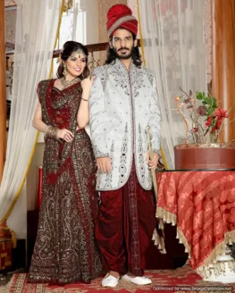 Picture of indian traditional wedding black wear pakistani designe