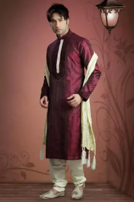 Picture of indian traditional wedding wear cream pakistani designe